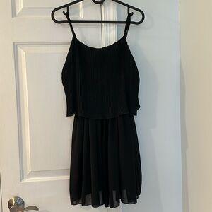 NWOT Black Mini Dress